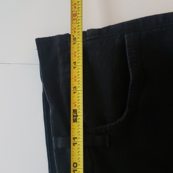 NYDJ BLACK JEANS BOOT CUT LIFT & TUCK SIZE 8 - Picture 6 of 7